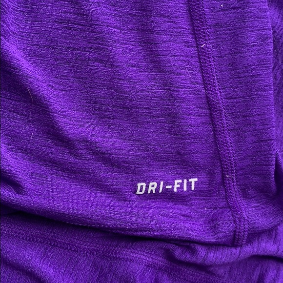 Nike Dri-fit workout tank purple - Picture 4 of 5